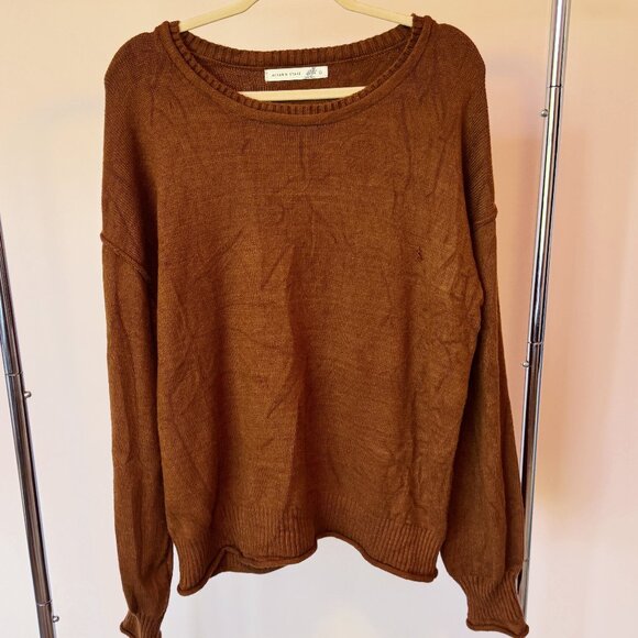 Altar'd State Chestnut Laurel Raglan Sweater NEW - Picture 8 of 9
